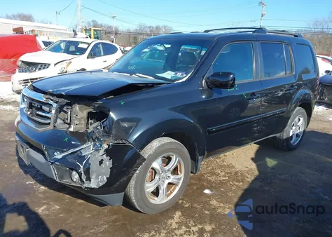 2015 Honda Pilot Ex-L из США, поврежденный, VIN 5FNYF4H52FB011956